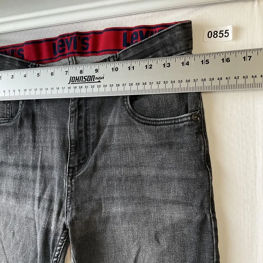 Levi's Men Jeans W29 X L31 Black 511 Denim 31